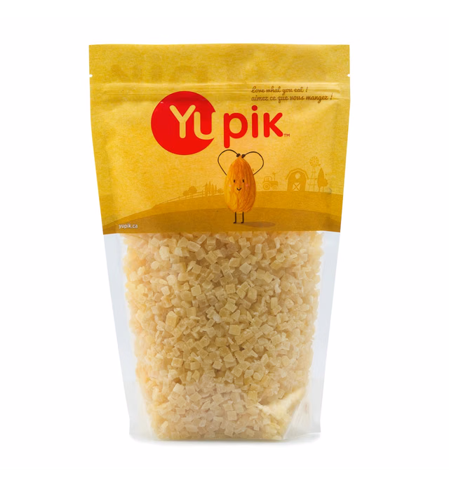 Yupik Sulfite Free Dried, Diced Mango, 2.2 lb, Candied Fruit