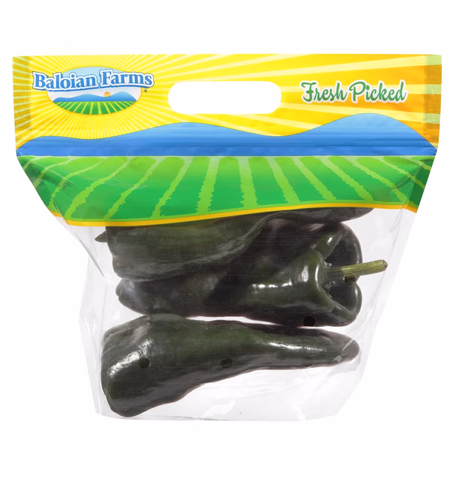 Baloian Pasilla Chili Peppers, 3 count