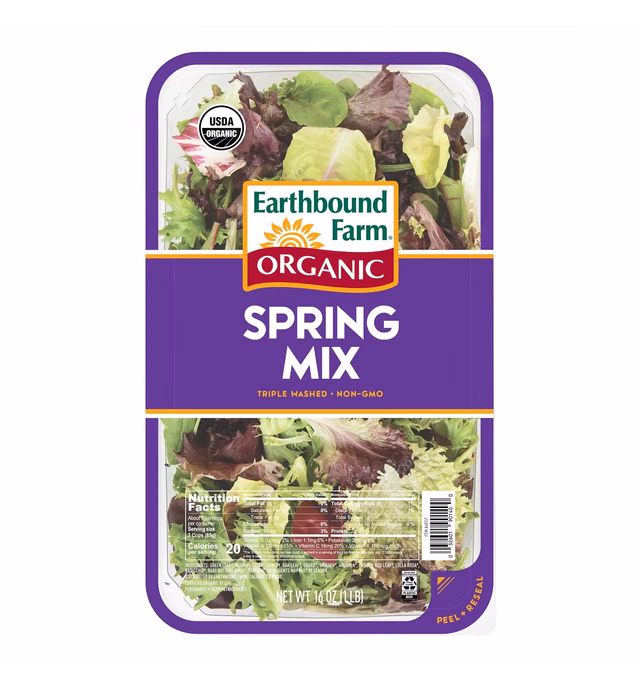 Earthbound Farm Organic Spring Mix, 16 Oz