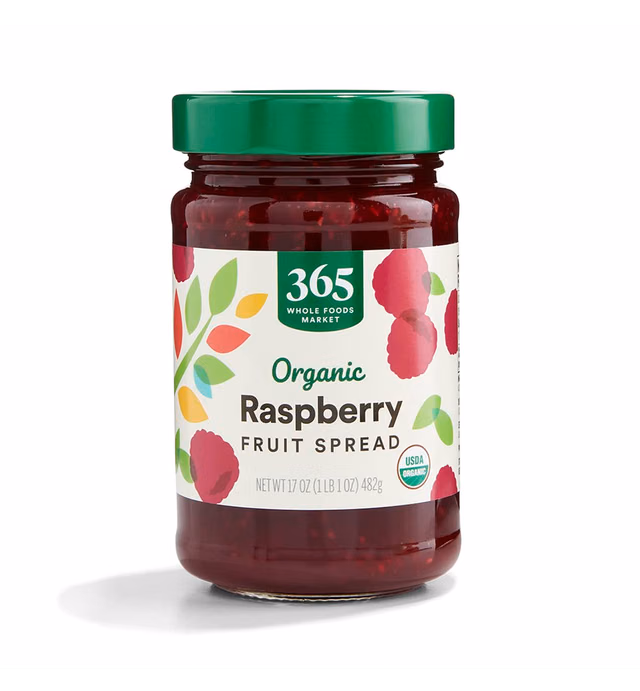 365 by Whole Foods Market, Organic Raspberry Fruit Spread, 17 Ounce