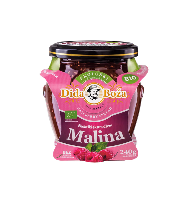 Dida Boža Organic Raspberry Spread