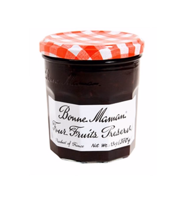 Bonne Maman Preserve, Four Fruit, 13 Ounce (Pack of 4)