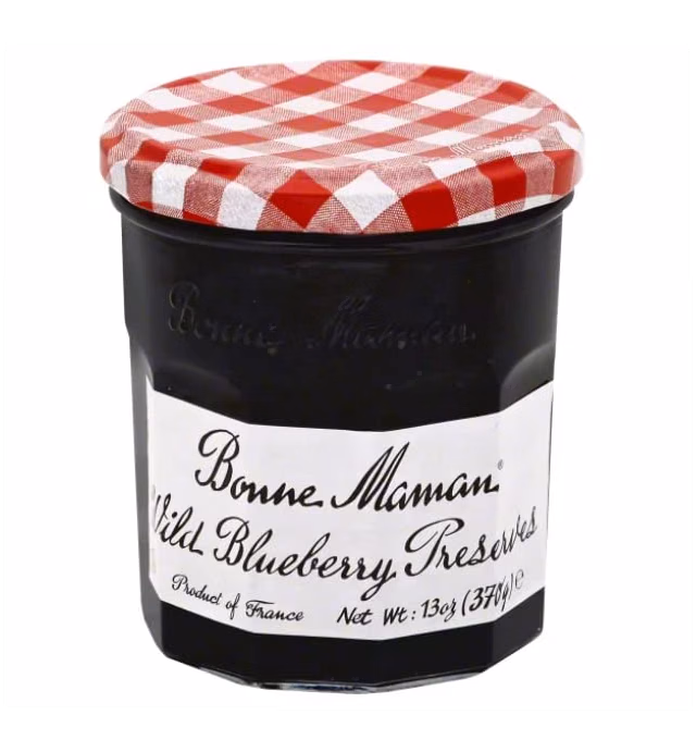 Bonne Maman Wild Blueberry Preserves, 13 Ounce Jars (Pack of 3)