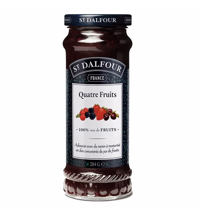 St. Dalfour - St Dalfour Four Fruit Preserve(Pack of 6)