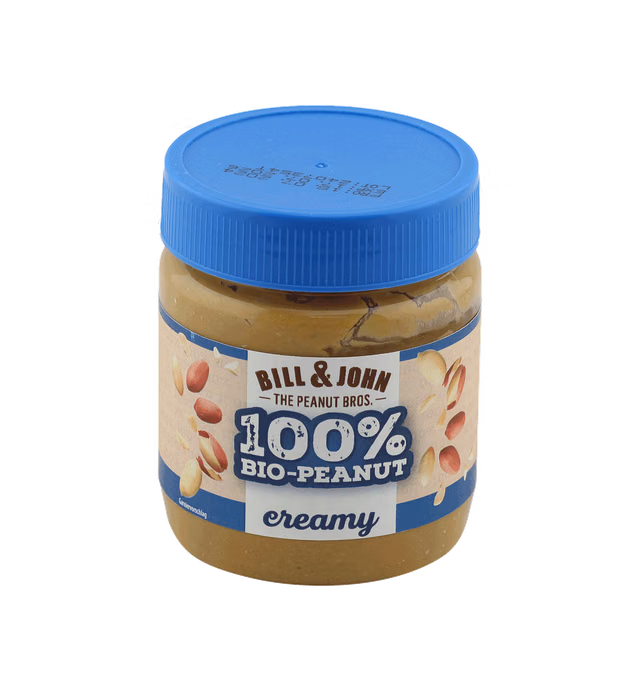 Bill & John BIO Erdnussmus Creamy