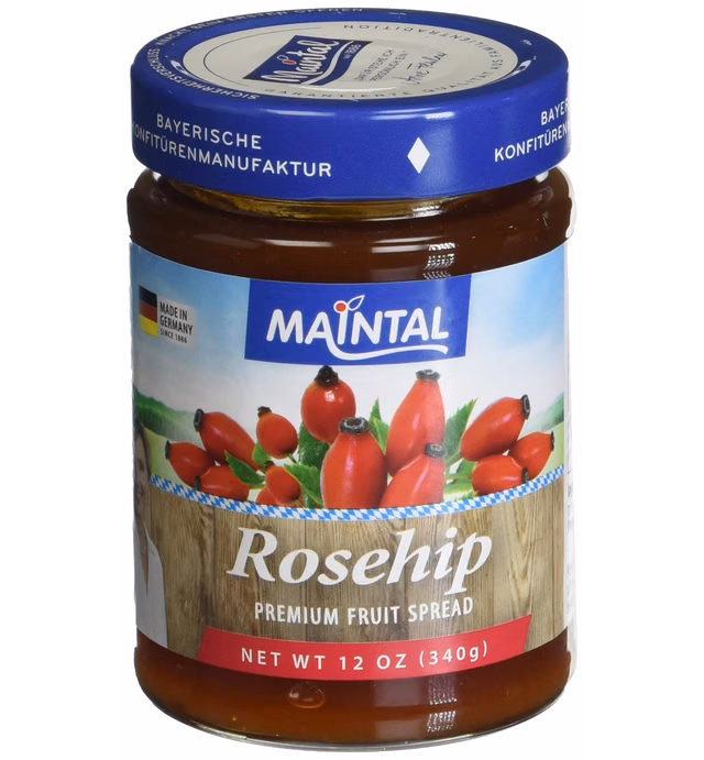 Maintal Rosehip Premium Fruit Spread, 12 Ounce (Pack of 2)