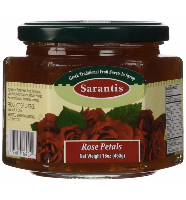 Rose Petal Preserve (sarantis) 16oz