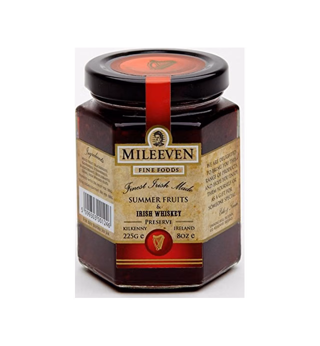 Mileeven Summer Fruits & Whiskey Jam 225g (7.9oz)