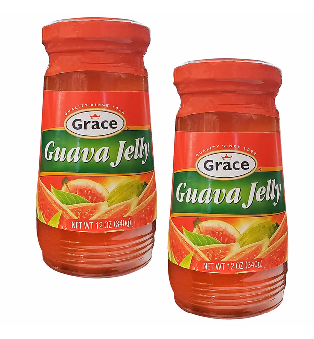 Grace Guava Jelly 12oz, 2 Pack