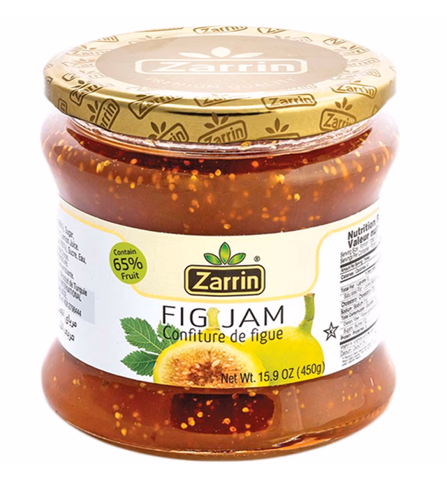 Zarrin - Turkish Fig Jam, 15.9 Oz (450g)