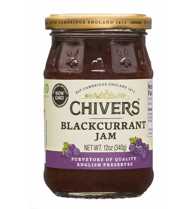 Chivers Blackcurrant Jam 340g