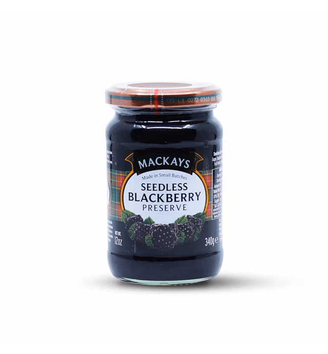 Mackays Seedless Blackberry Preserve, 12 Ounce