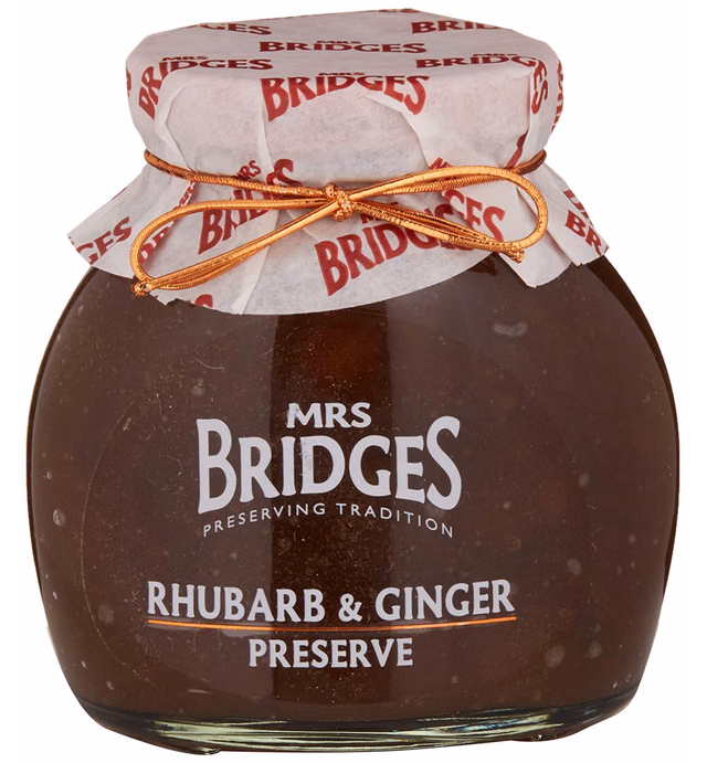 Mrs Bridges Rhubarb and Ginger Preserve, 12 Ounce (1)