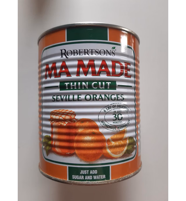 Mamade Marmalade Thin Cut 3/4 pint,Net Wt. 850g