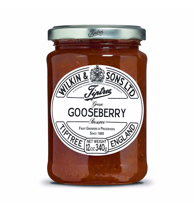 Tiptree Green Gooseberry Preserve, 12 Ounce Jar