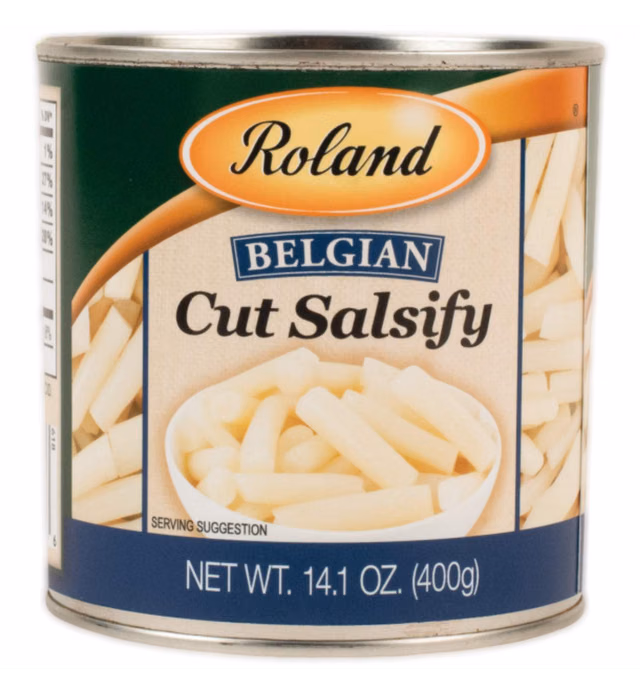 Roland Foods Belgian Cut Salsify, Specialty Imported Food, 14.11-Ounce Can