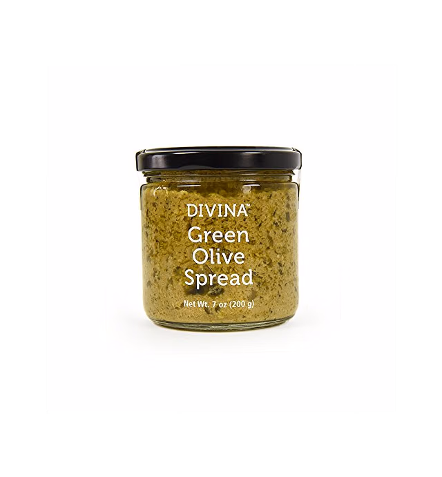 Divina Green Olive Spread, 7 Ounce