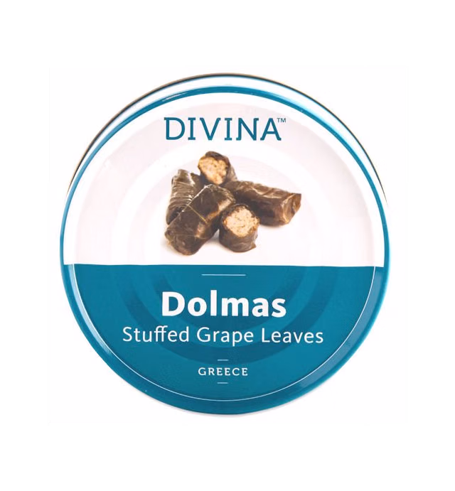 Divina, Stuffed Grape Leaves, Dolmas, 7 oz. (4 pack)