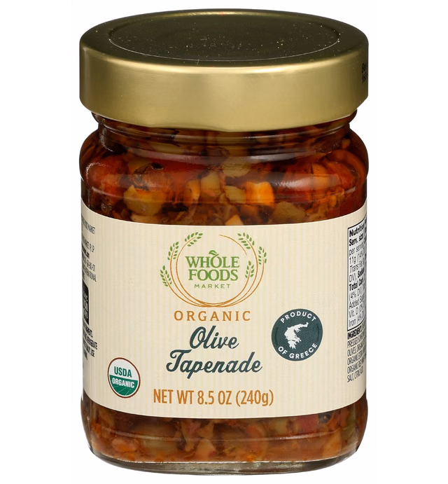 Whole Foods Market, Organic Tapenade Olive, 8.5 Ounce