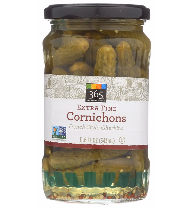 365 Everyday Value, Extra Fine Cornichons, 11.6 fl oz