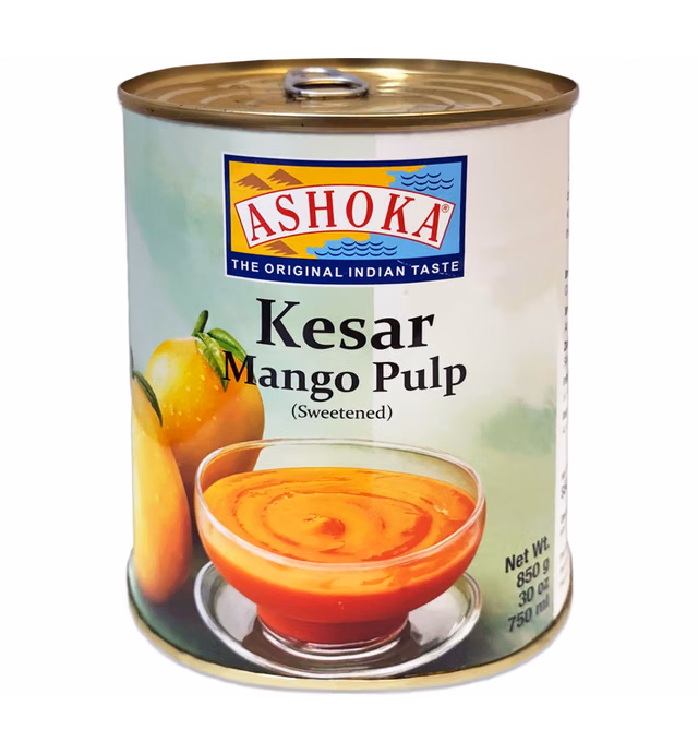 Ashoka - Kesar Mango Pulp, 30oz / 850g