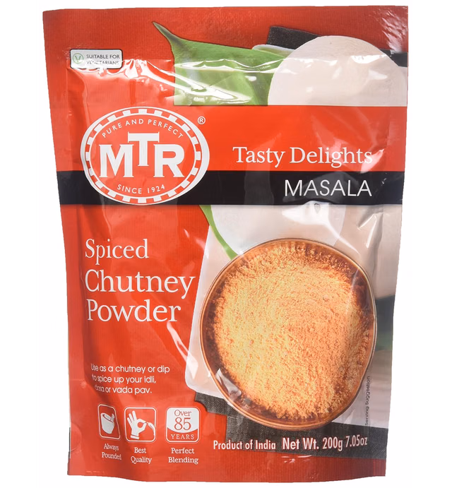 MTR Instant Spiced Chutney Powder, 7.04-Ounce Unit