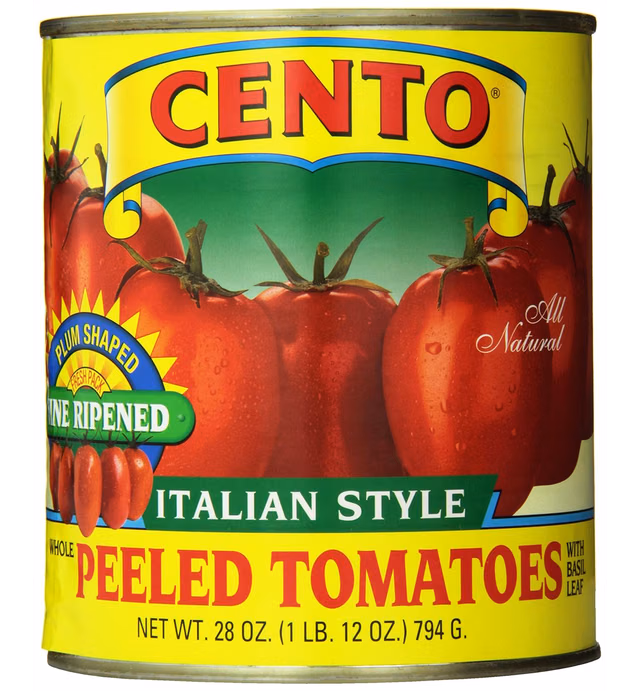Cento Plum Tomatoes, 28 Oz Cans (Pack of 12)