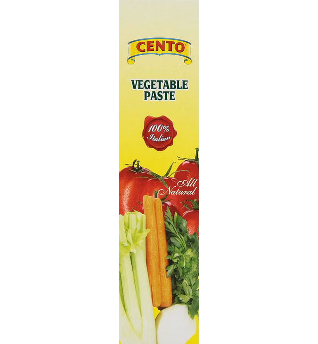 Cento Vegetable Paste in Tube, 4.56 Ounce (Pack of 12)