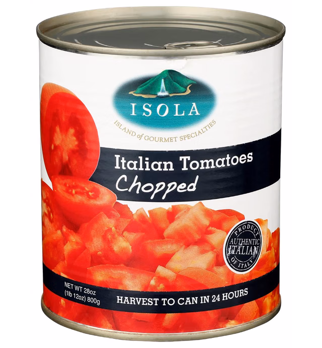 ISOLA Chopped Tomatoes, 28 OZ
