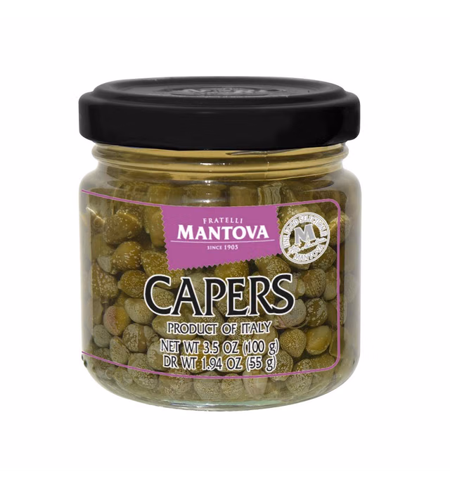 Mantova Capers In Brine 3.5 Oz. (Pack Of 3)
