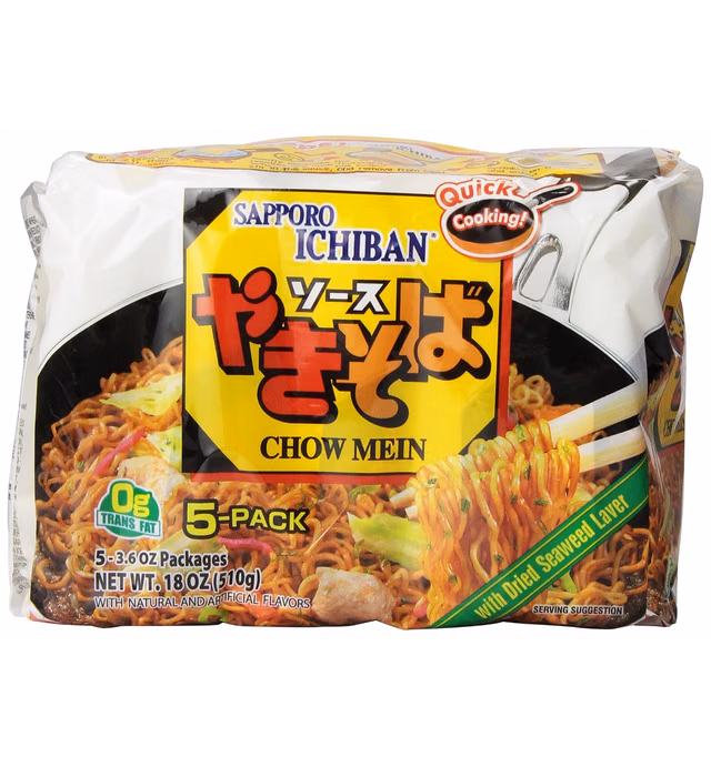 Sapporo Ichiban Chow Mein, 18 Ounce