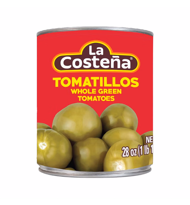 La Costeña Green Tomatillos | Packed in Water | 28 Ounce Can (Pack of 3)