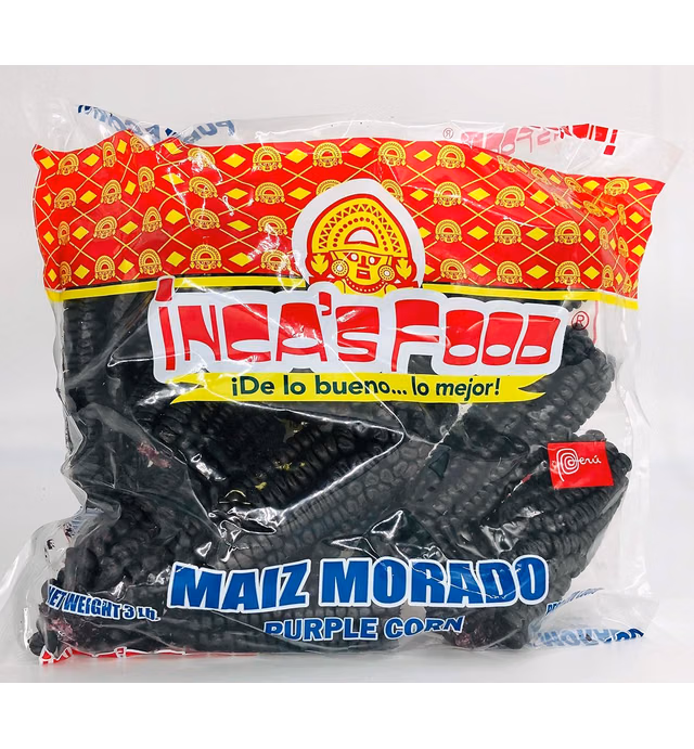 INCA'S FOOD MAIZ MORADO FAMILIAR 3 lb - Dried Purple Corn, Family Size