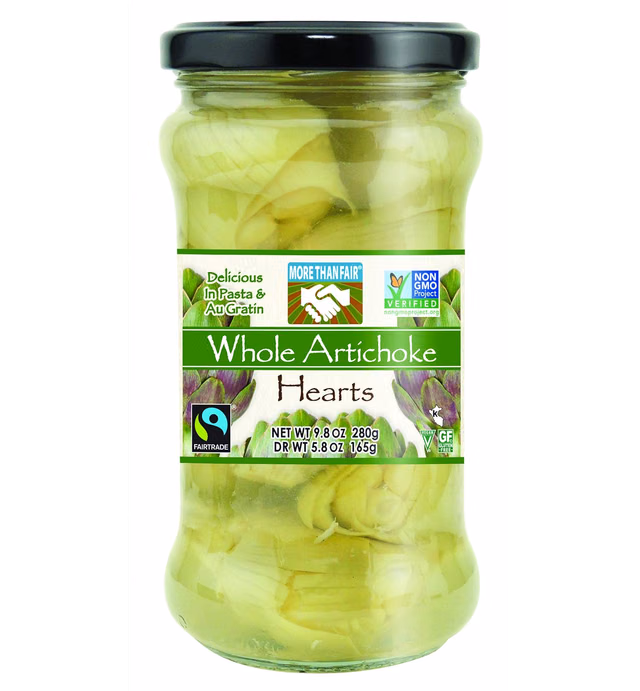 More Than Fair Whole Artichoke Hearts Jar, 9.8 Ounce