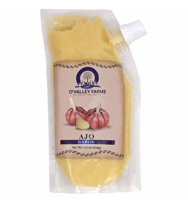 O'Valley Farms - Ajo Peruvian Garlic Paste, 7.5 oz (Pack of 1)