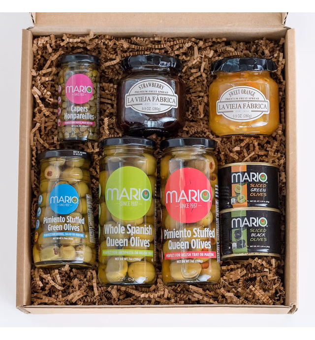 Mario Camacho Foods Spanish Collection Gift Box, Spanish Olives, 29 Ounce