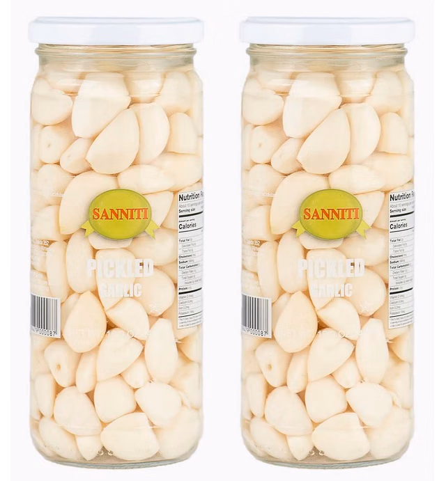 Sanniti Spanish Pickled Garlic, 15.9 Ounces (Pack of 2)