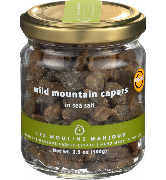 LES MOULINS MAHJOUB Organic Capers, 3.5 OZ