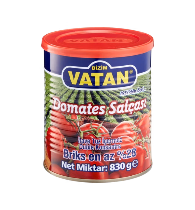 BİZİM VATAN DOMATES SALÇASI 830 GR.