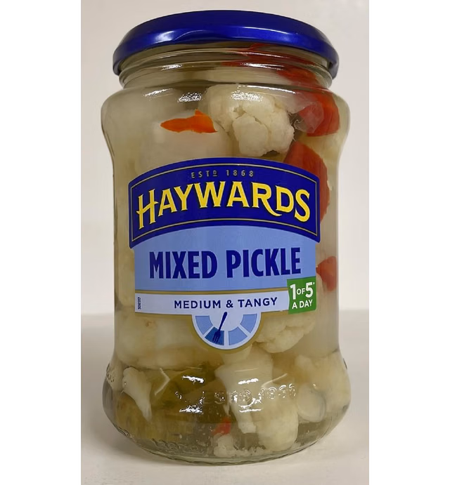 Haywards Medium & Tangy Mixed Pickle 400g
