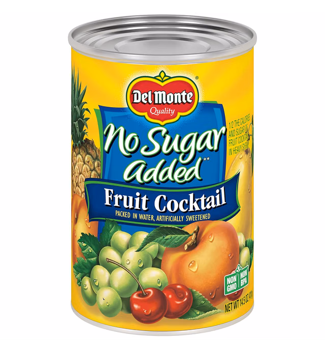 Del Monte Canned Fruit Cocktail, 14.5 Oz