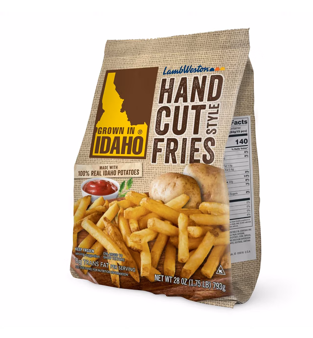 Grown in Idaho Hand Cut Style Fries, 28 oz (Frozen)