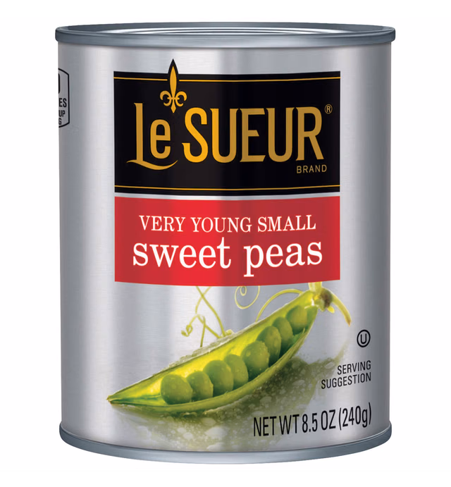 Le Sueur Small Sweet Peas, 8.5 oz
