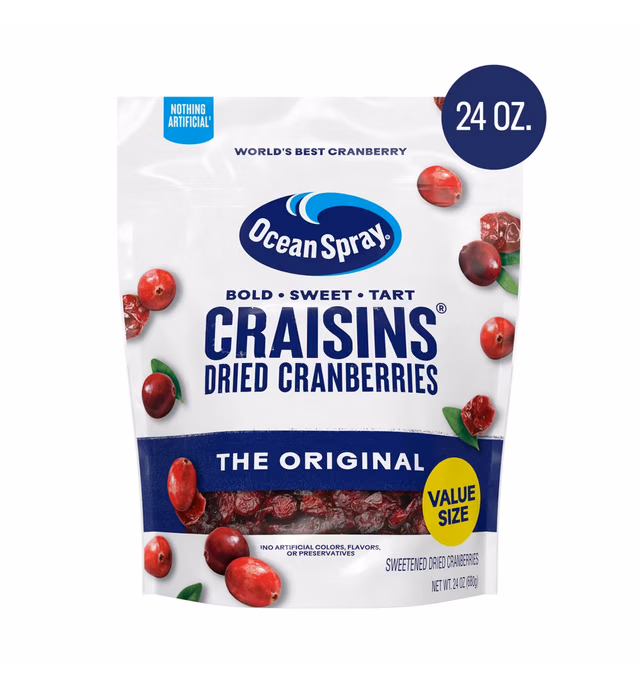 Ocean Spray Dried Cranberries Value Pack - 24oz