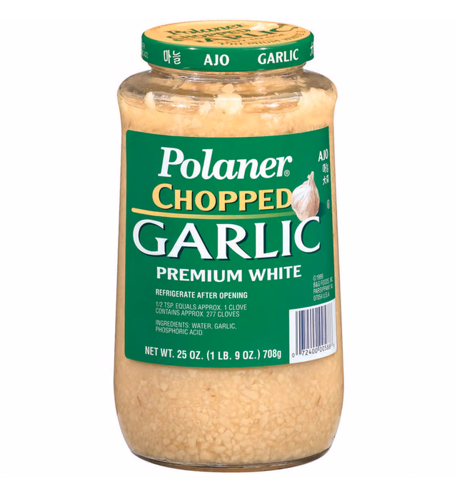 Polaner Chopped Garlic, 25 oz