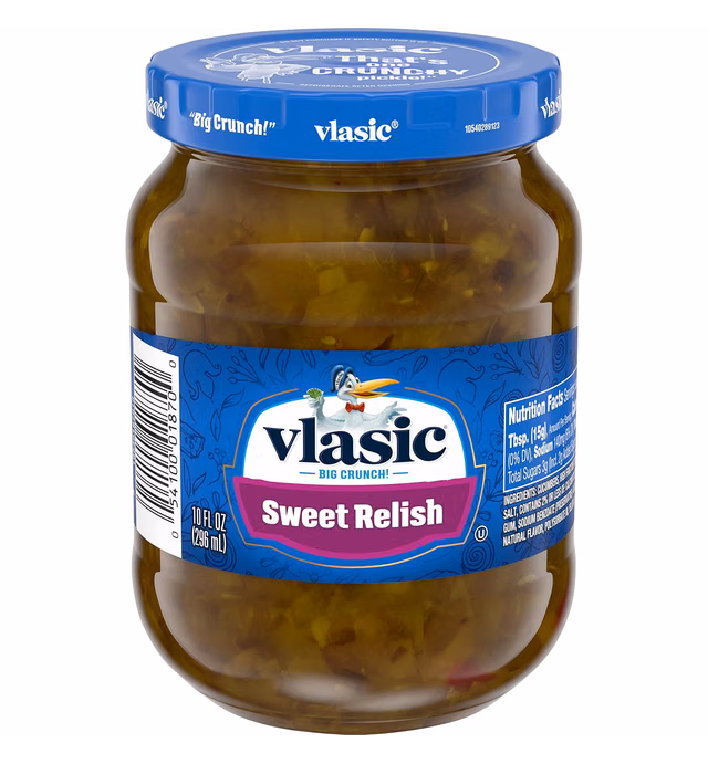 Vlasic Pickle Relish, Sweet, 10 oz