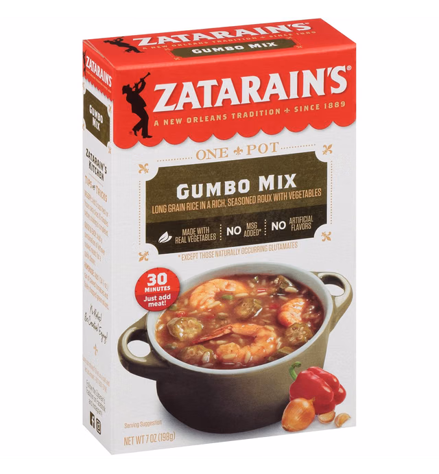 Zatarain's Gumbo Mix, 7 oz (Pack of 12)