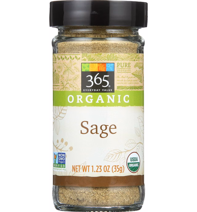 365 Everyday Value, Organic Sage, 1.23 oz