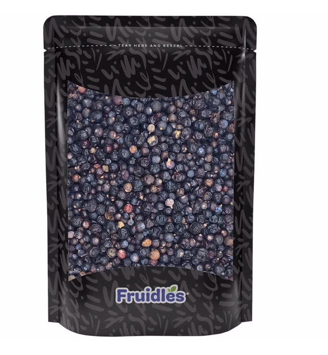 Juniper Berries, Non-GMO, No Additives, Whole Seeds With Bittersweet Flavor And Aroma Great For Indian Curry Seasoning 4oz