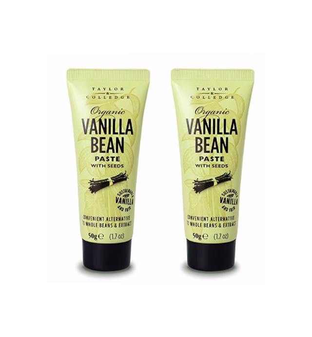 Taylor & Colledge Paste Tube, Organic Vanilla, 1.7 Ounce
